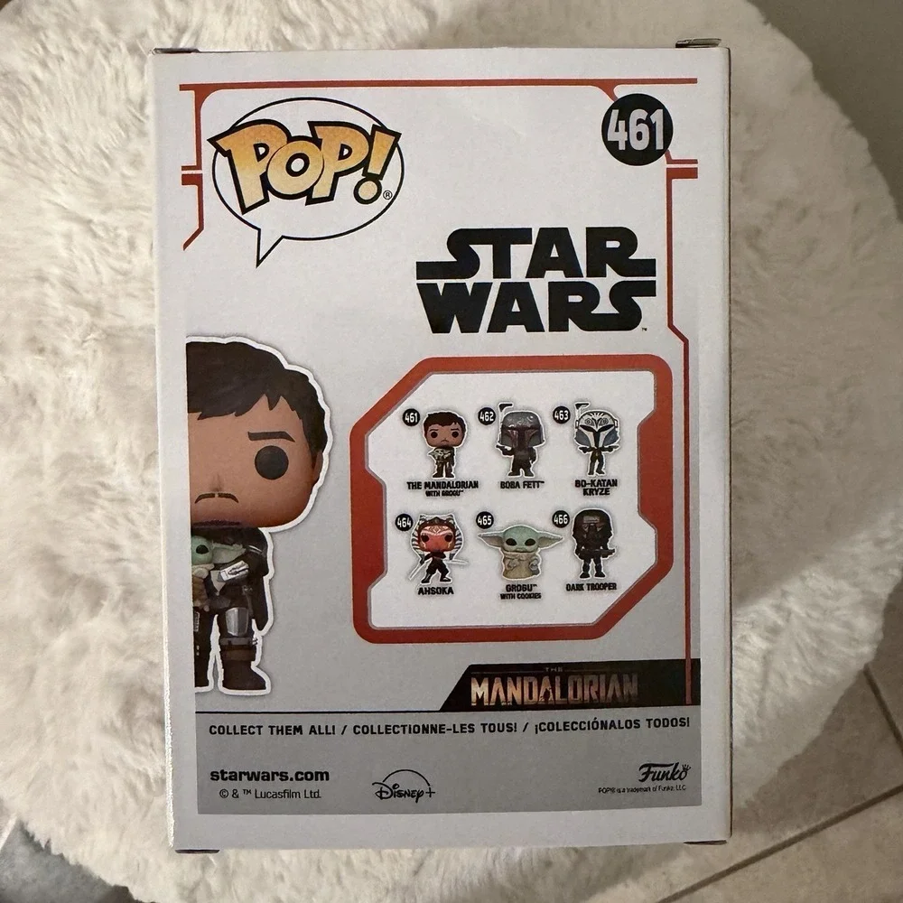 Funko Pop! The Mandalorian with Grogu Vinyl‎ Figure #461 Star Wars the Child
